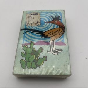 Vintage roadrunner stardust playing cards